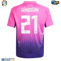 Moški Nogometni dresi Nemčija Ilkay Gundogan #21 Gostujoči EP 2024 Kratek Rokav